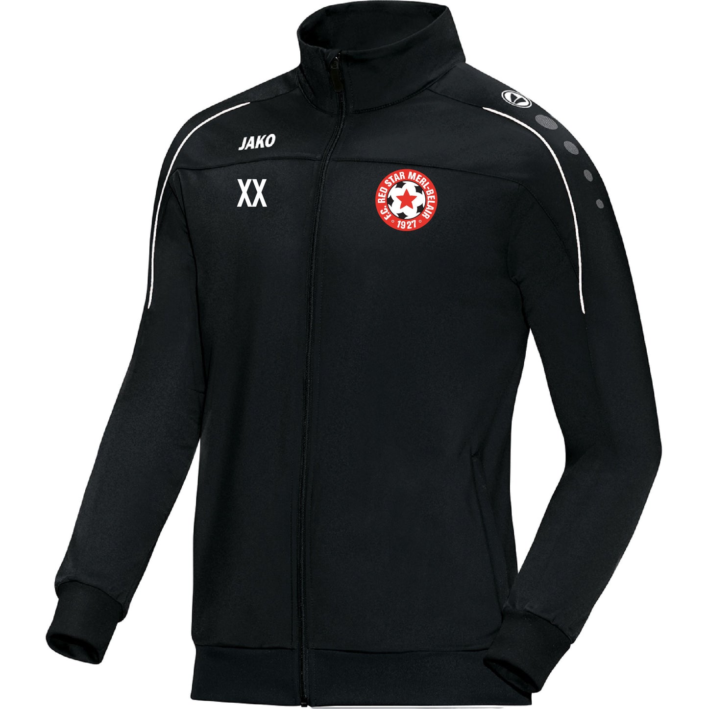 JAKO Veste polyester Classico Adultes - Red Star Merl (9350)