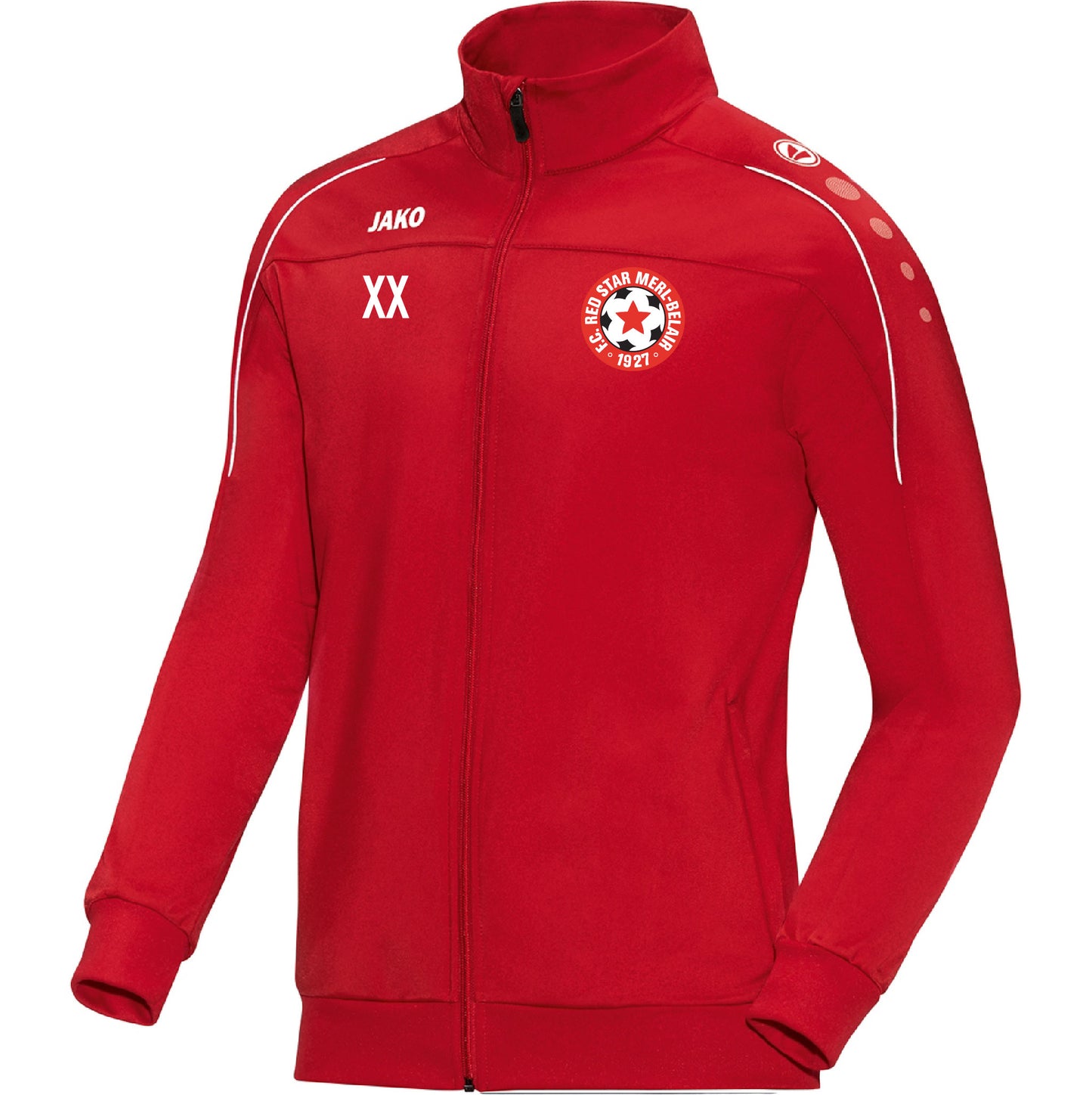 JAKO Veste polyester Classico Enfants - Red Star Merl (9350-01)