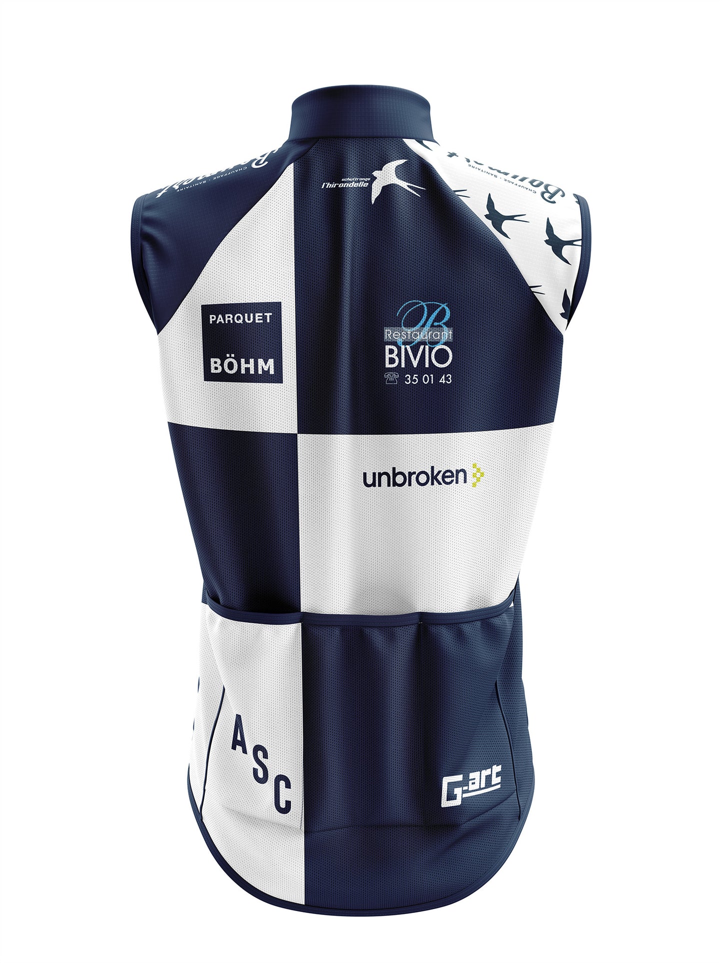 Windstopper avec pochettes -Enfants- l'hirondelle (1705)