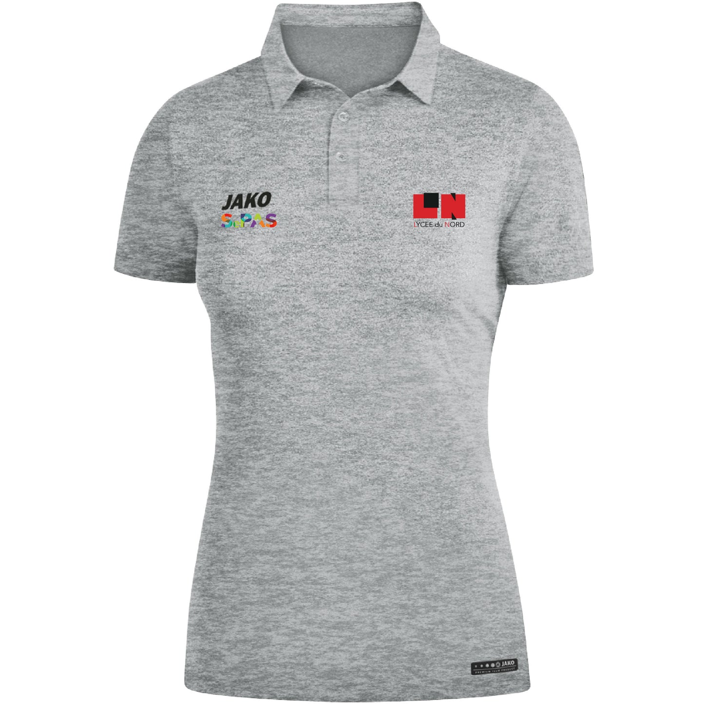 JAKO Polo Premium - Femmes - LN-SePAS (Floc - 6329)