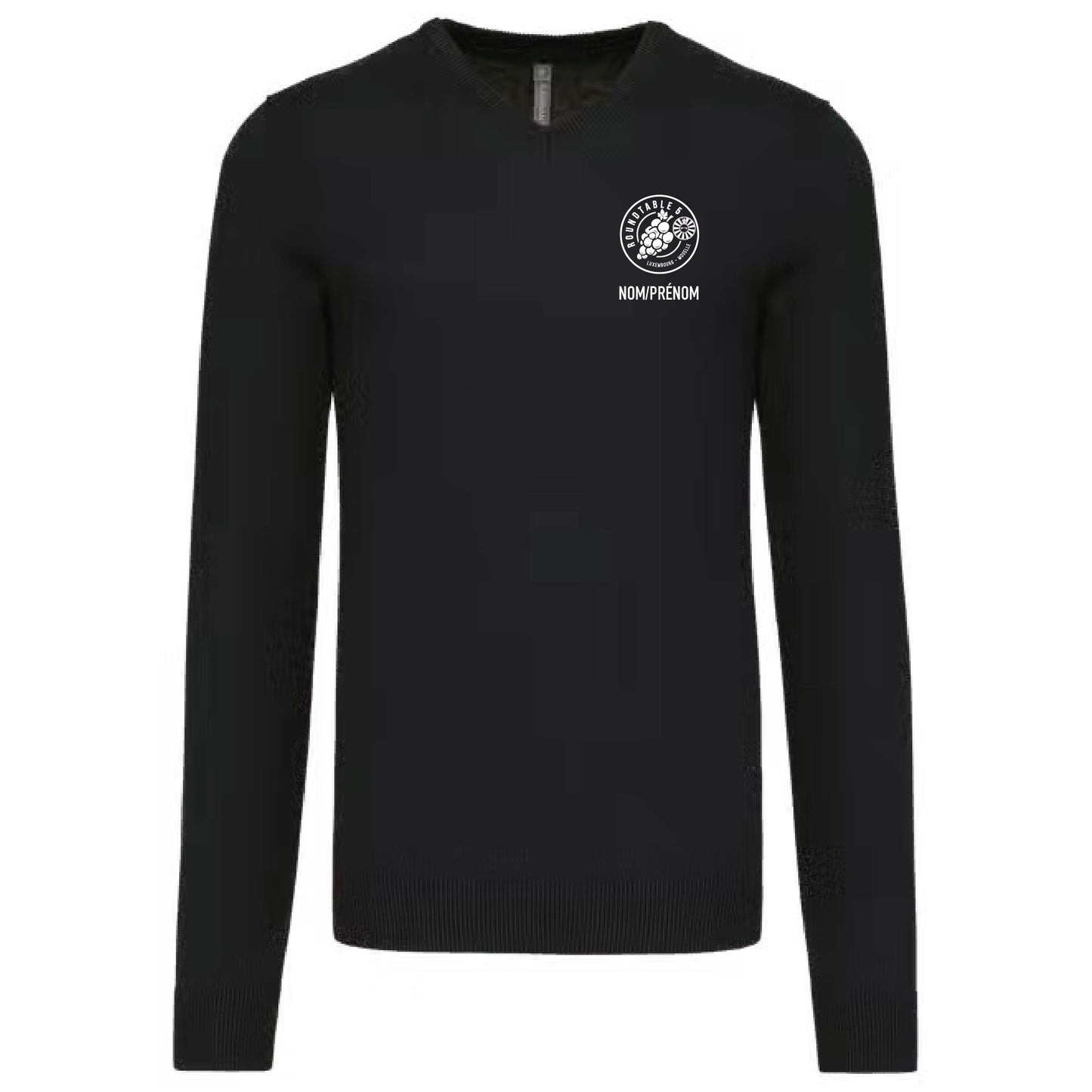 Pull Col V - Hommes - RT (Brod-K965)