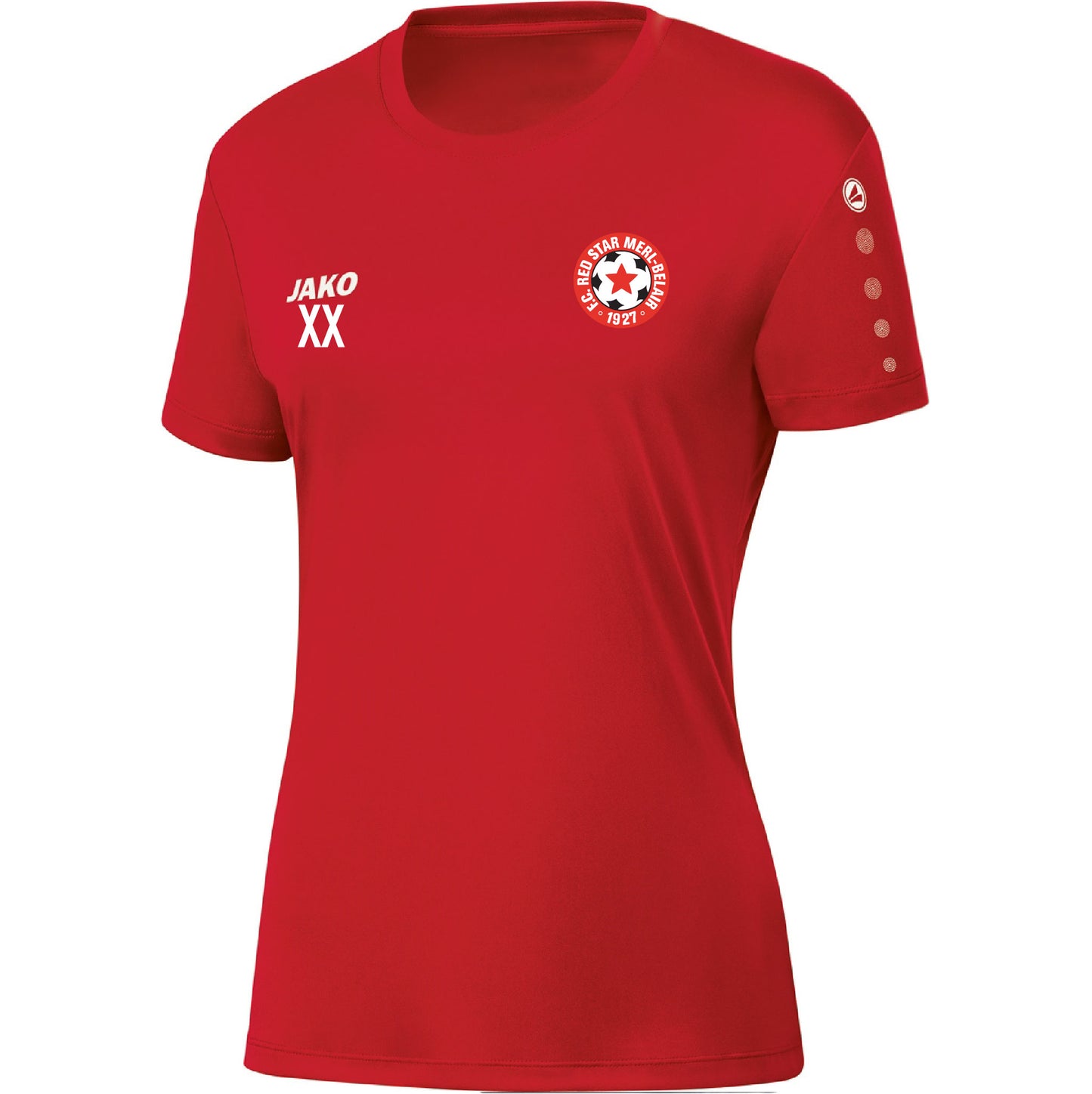 JAKO Tricot Team Femmes - Red Star Merl (4233)