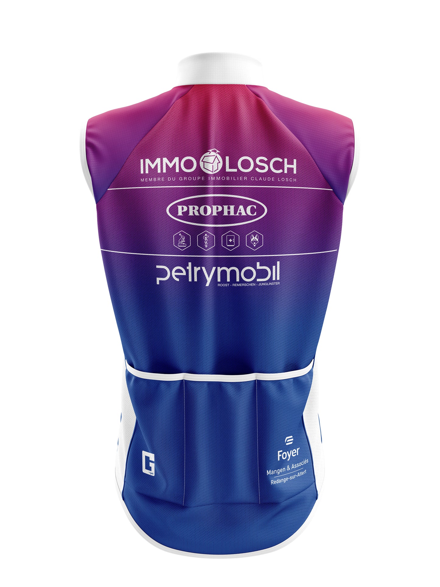 Gilet Anti-Vent -Unisexe- SaF Zéisseng (1705 avec 3 poches mesh)