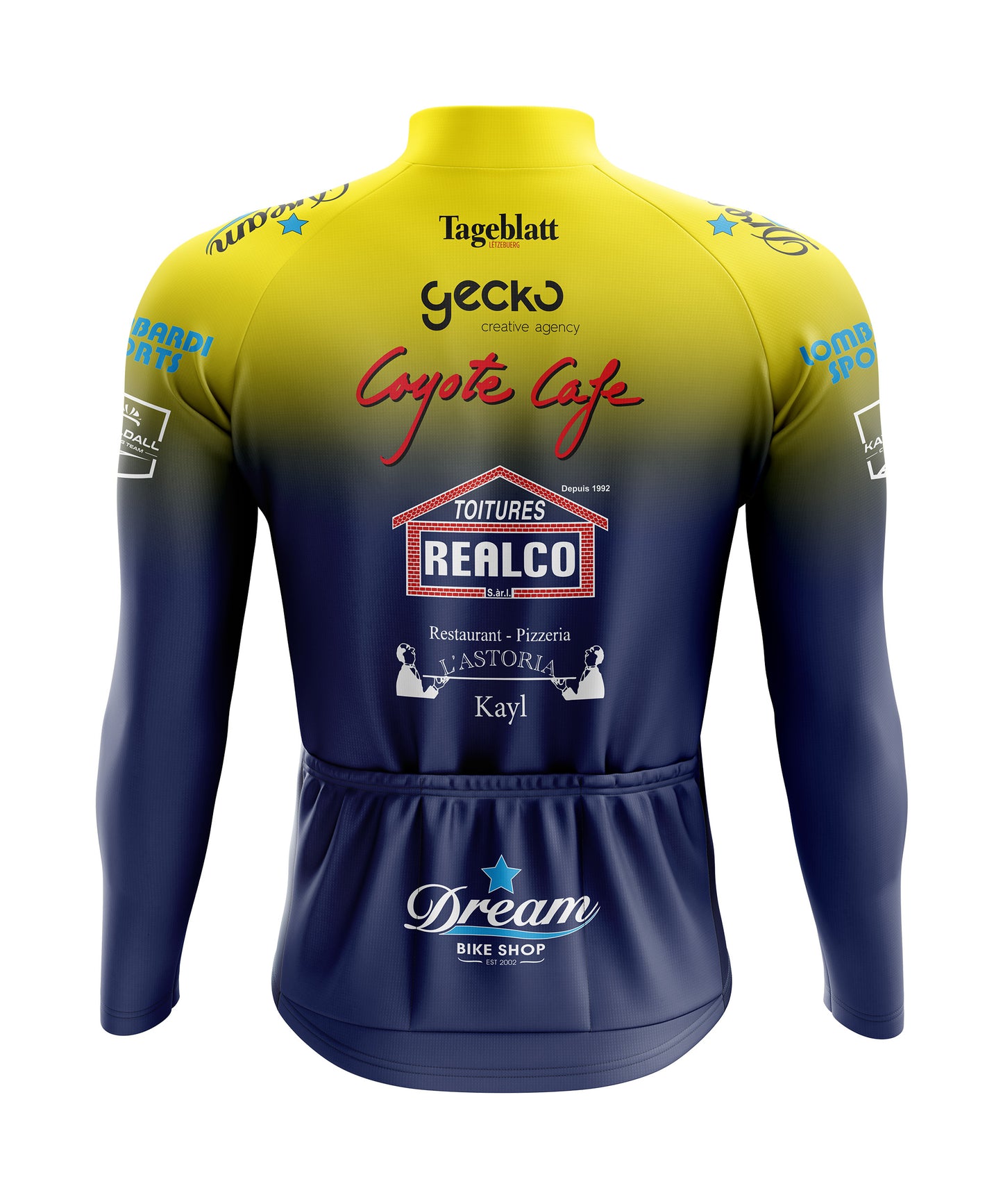 Jersey Long Sleeve VUELTA -Adultes- CT Kaydall 2025-2026 (1710-1804-fluo)
