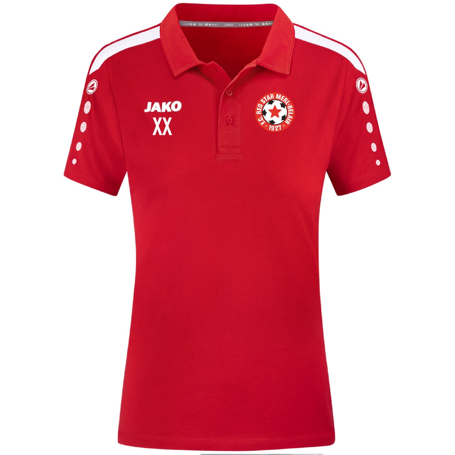 JAKO Polo Power Femmes - Red Star Merl (6323)