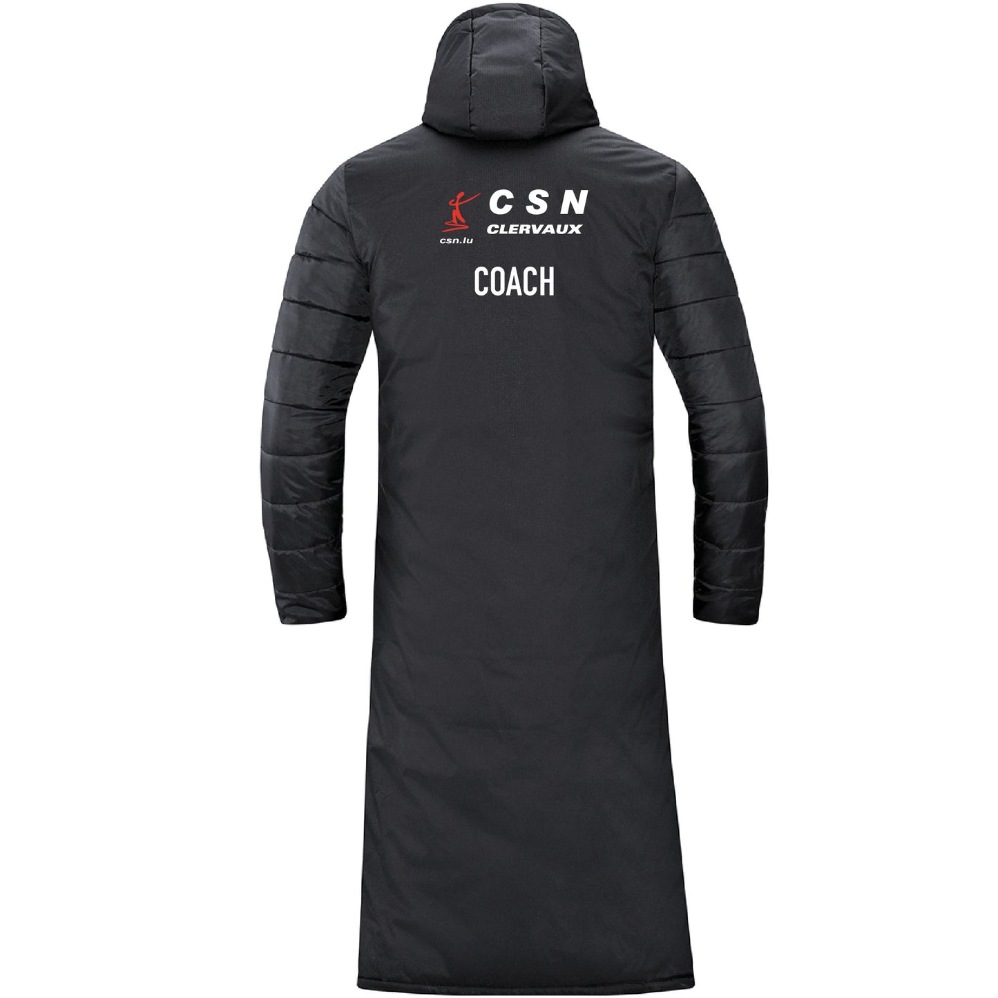 JAKO Veste de banc -Bankmantel- CSN Loisir (7105-noir)