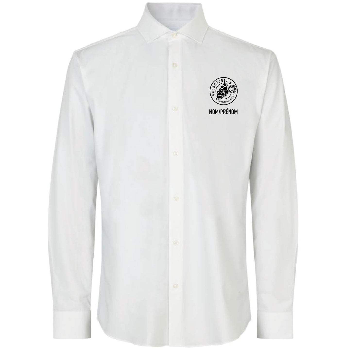 Chemise - Seven Seas Hybrid Shirt Modern Fit - Hommes - RT (Brod-S50-blanc)