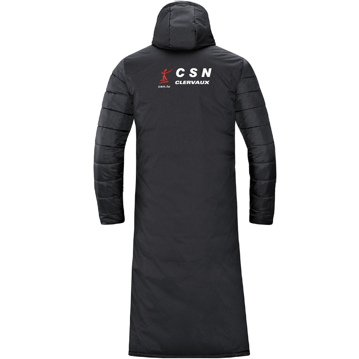 JAKO Veste de banc -Bankmantel- CSN Loisir (7105-noir)