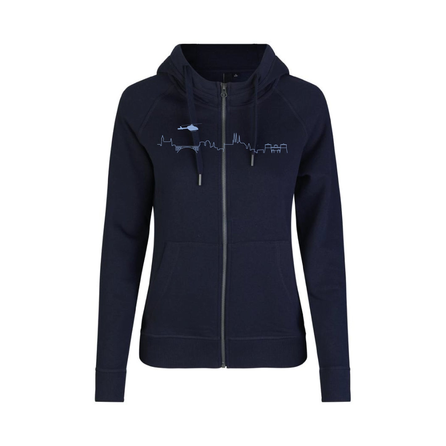 Sweat-Shirt zippé Femmes - LAR (ID0639)