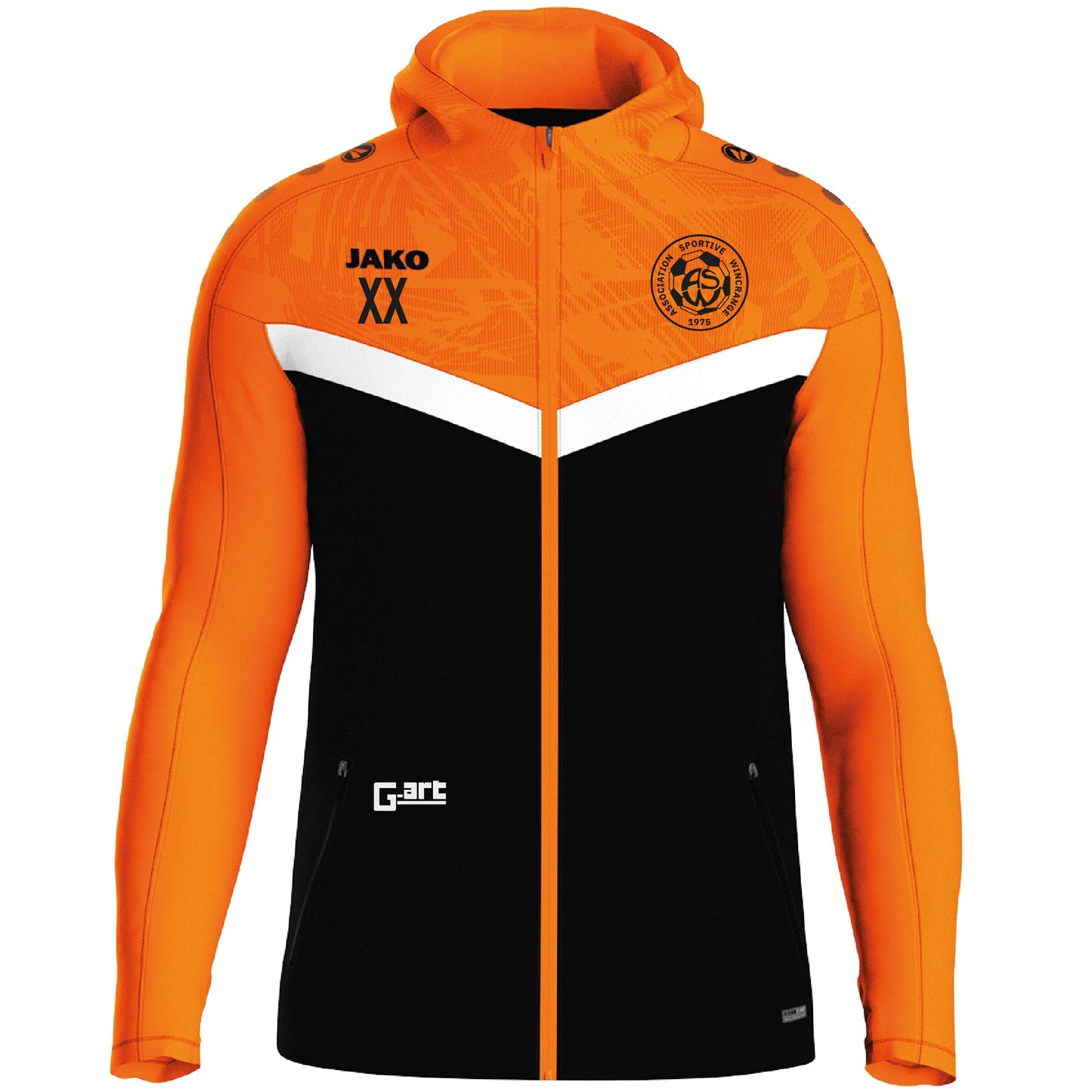 JAKO Veste à capuche ICONIC - Enfants - ASW (6824-807)