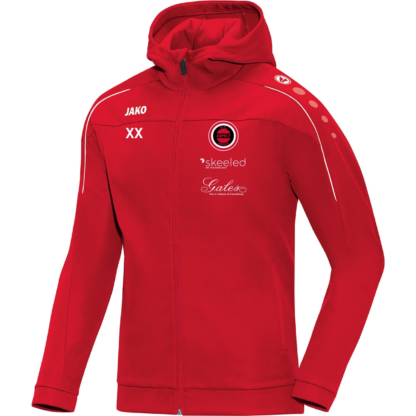 JAKO Veste à capuche Classico - Adultes FC Aspelt (6850)