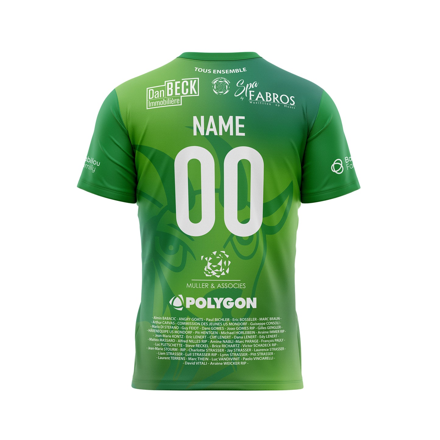 Tricot match - Home Saison 2025-2026- US Mondorf (2518)