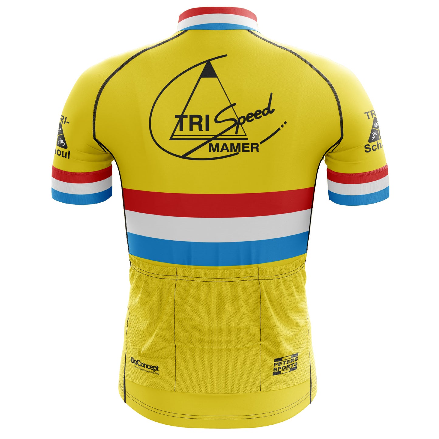 Cycling Jersey CHAMPION-TEAM (flatlock) - Adultes - Trispeed (2165)