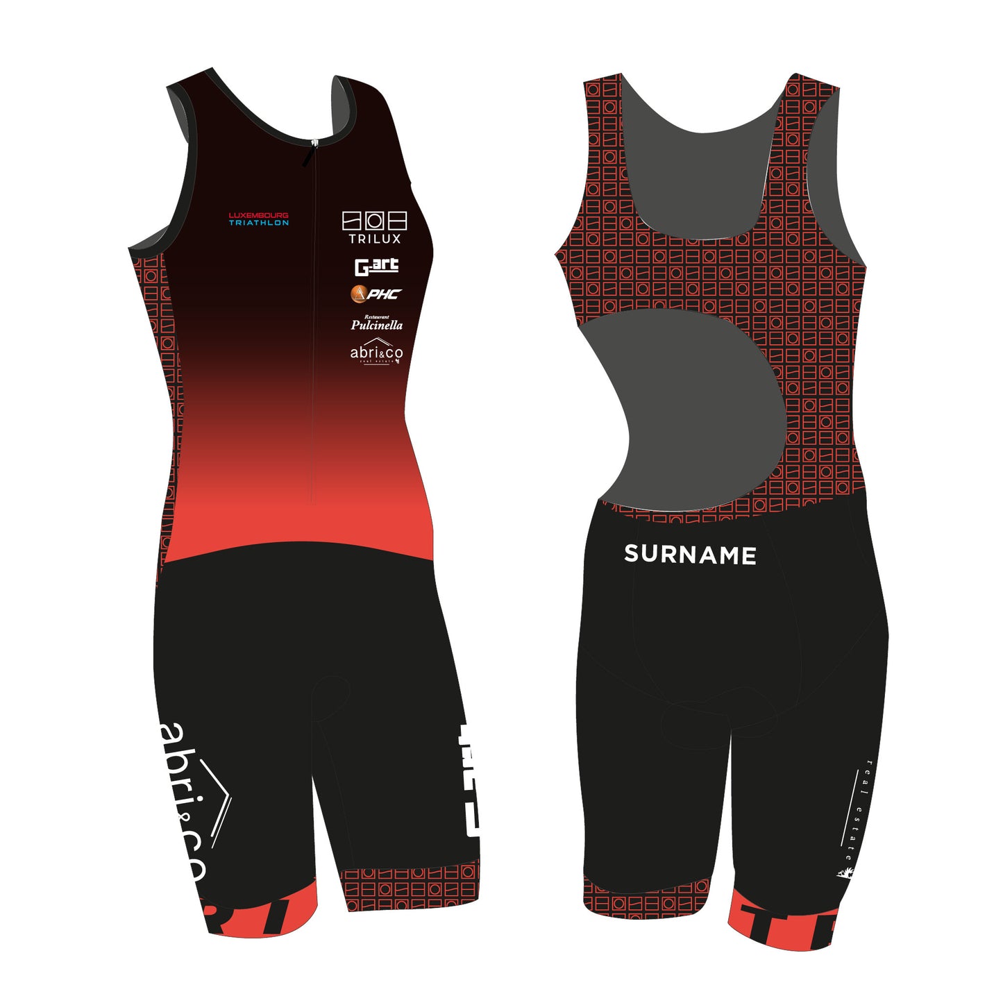 Combi Triathlon SANS manches - FEMMES Trilux Compétition - (2317)