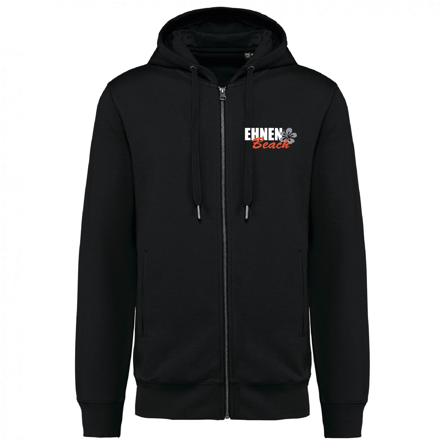 Sweat-Shirt zippé Bio Version_2 - Adultes - Ehnen Beach (K4030)