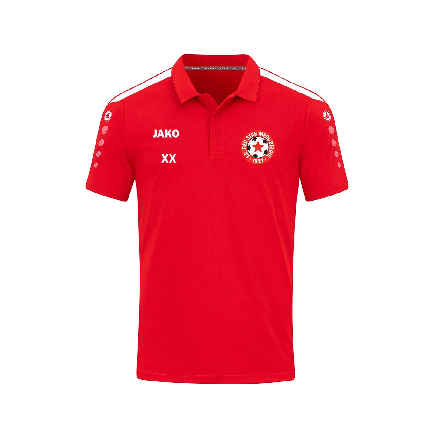 JAKO Polo Power Hommes - Red Star Merl (6323)