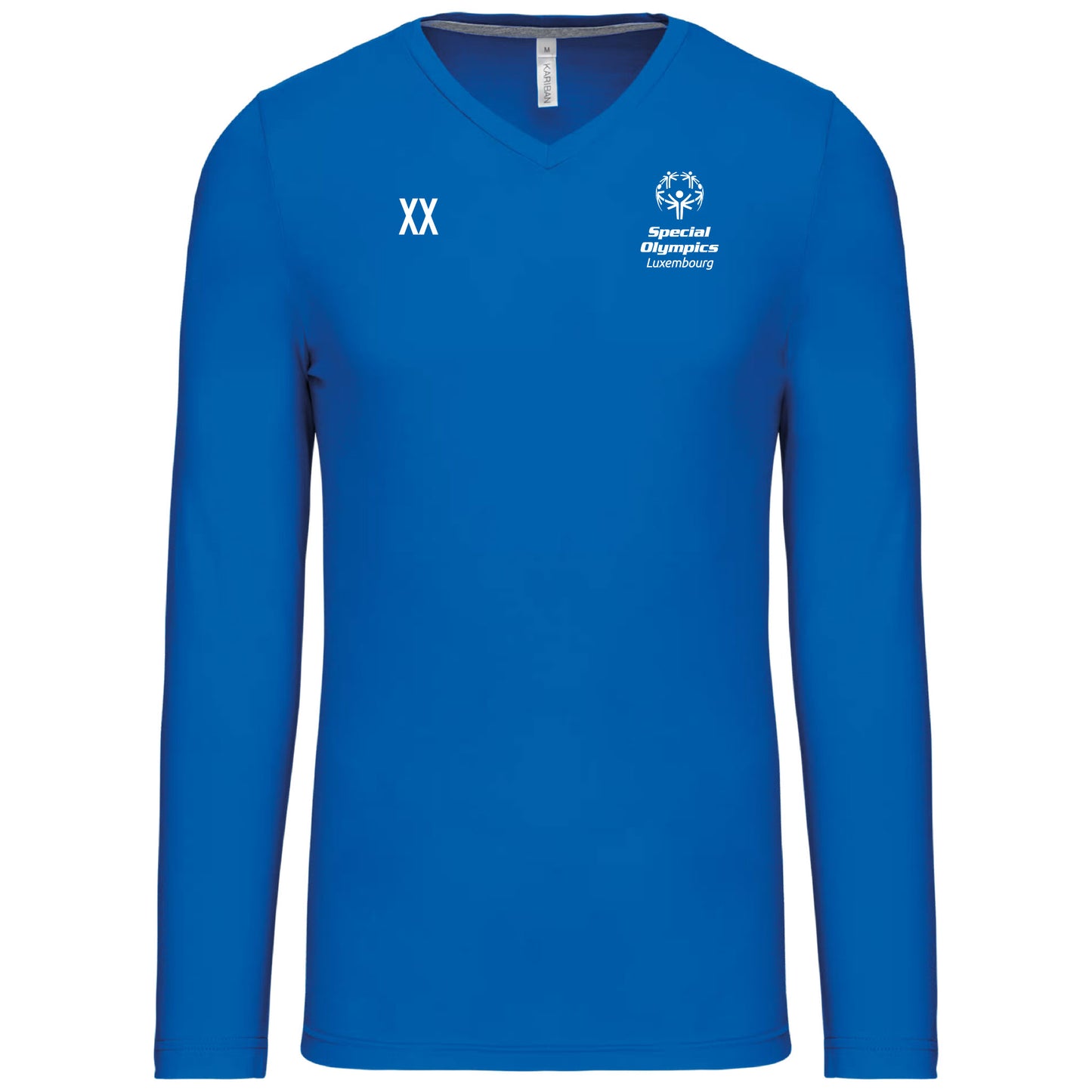 T-Shirt manches longues Col V - Unisexe - Special Olympics (K358)