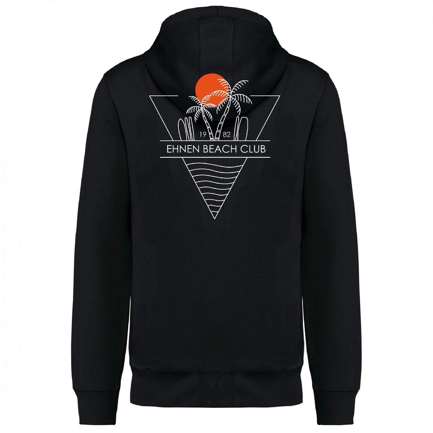Sweat-Shirt zippé Bio Version_2 - Adultes - Ehnen Beach (K4030)