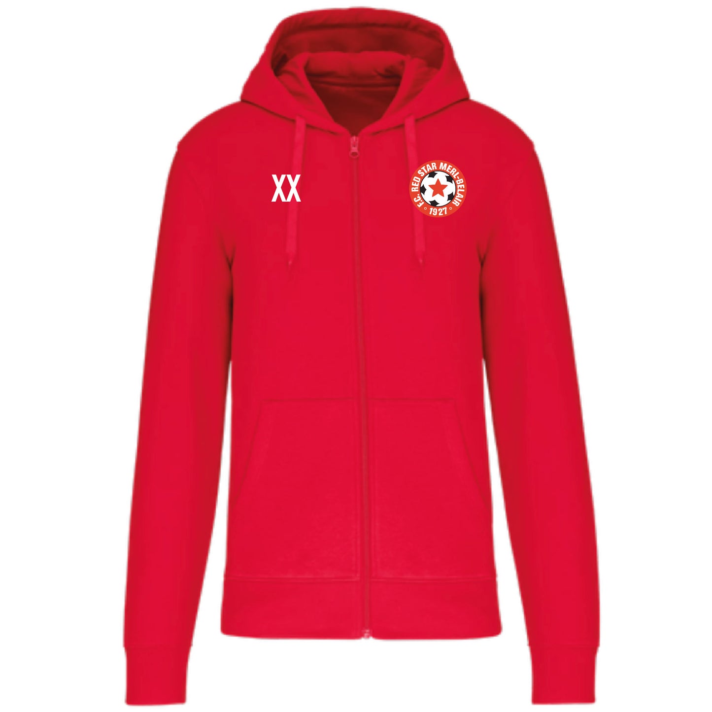 Veste à capuche - Unisex - Red Star Merl (K4030)
