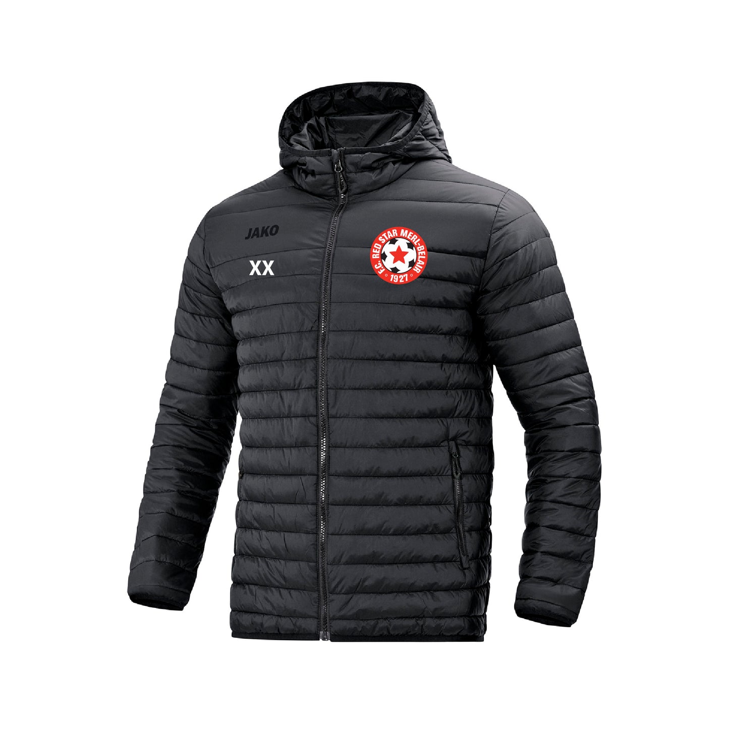 JAKO Doudoune Enfants - Red Star Merl (7204-noir-Broderie)