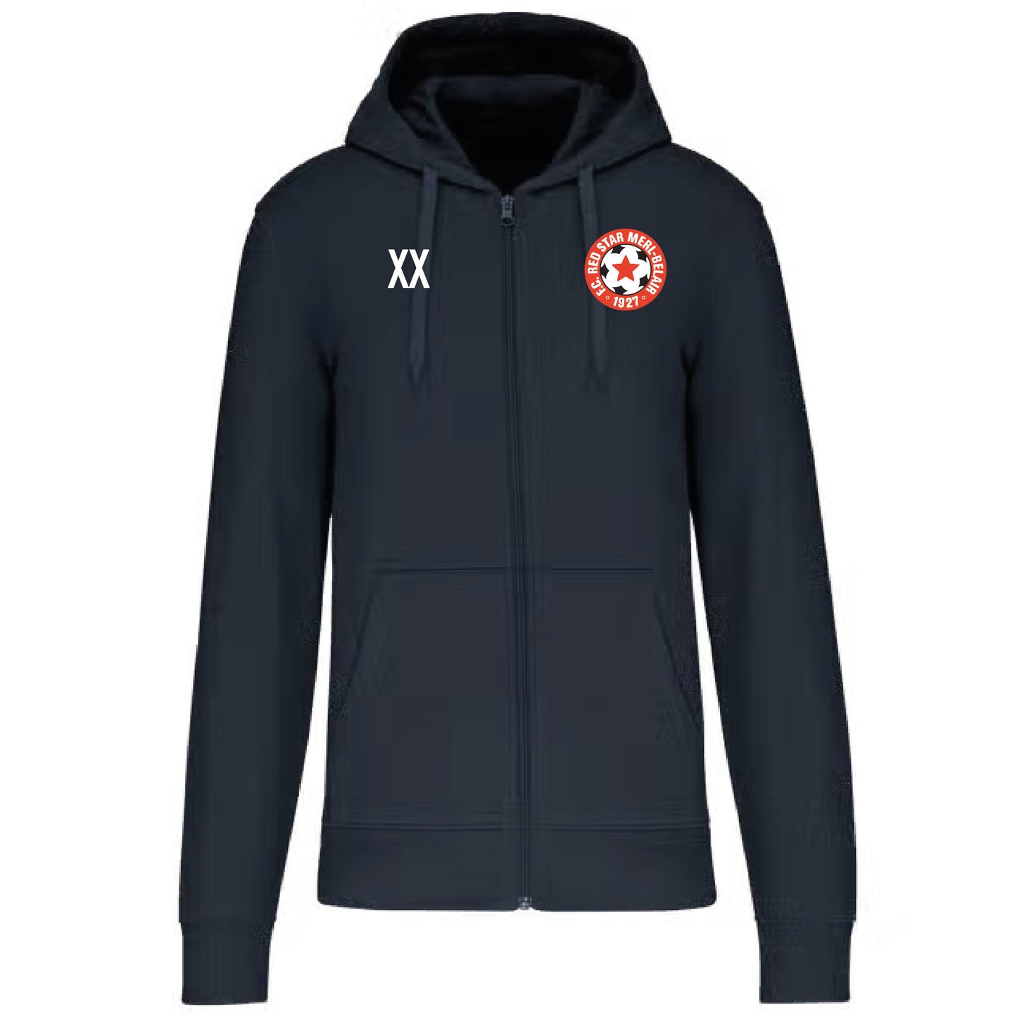 Veste à capuche - Unisex - Red Star Merl (K4030)