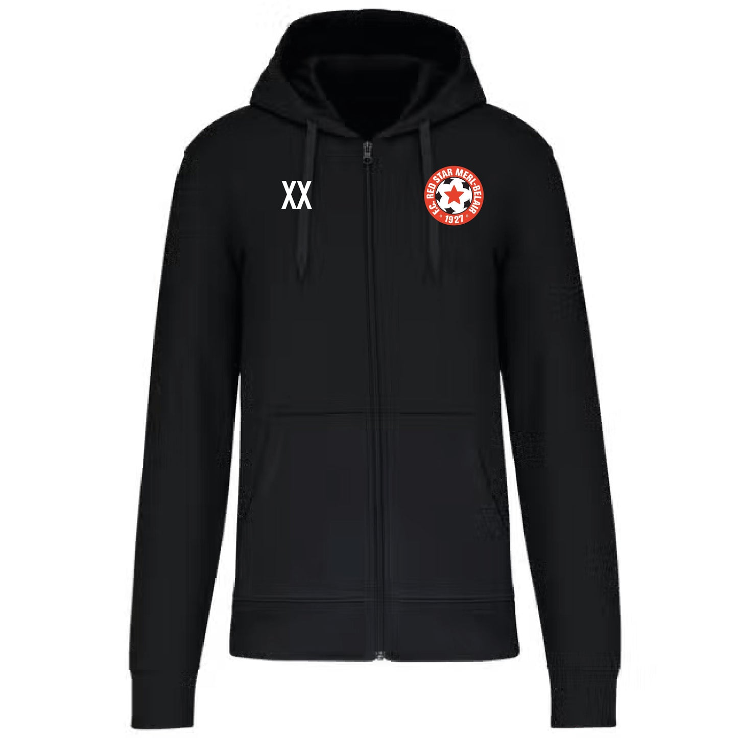 Veste à capuche - Unisex - Red Star Merl (K4030)