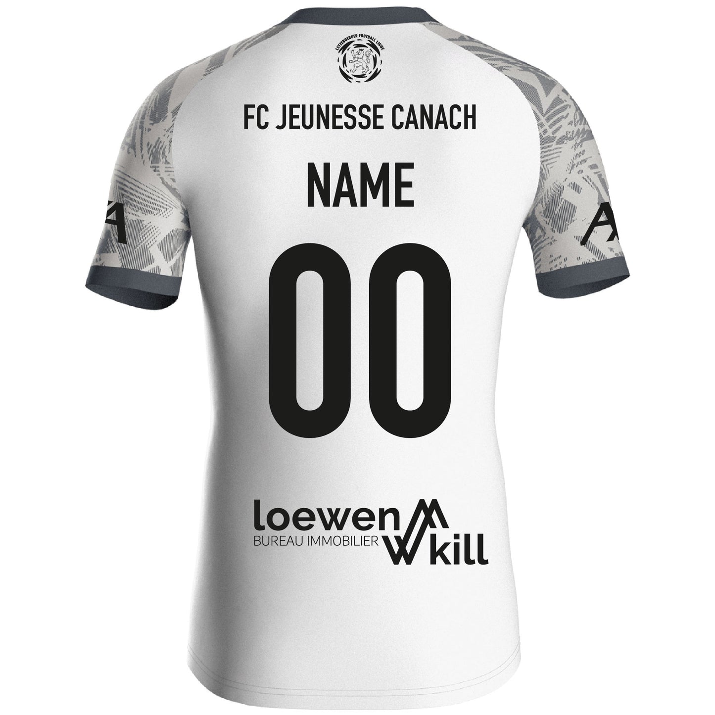 JAKO Tricot Match - AWAY - FC Jeunesse Canach (4224-016)
