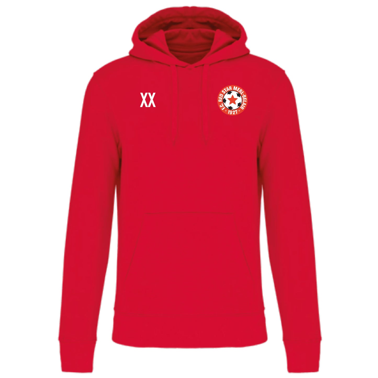 Hoodie - Adultes - Red Star Merl (K4027)