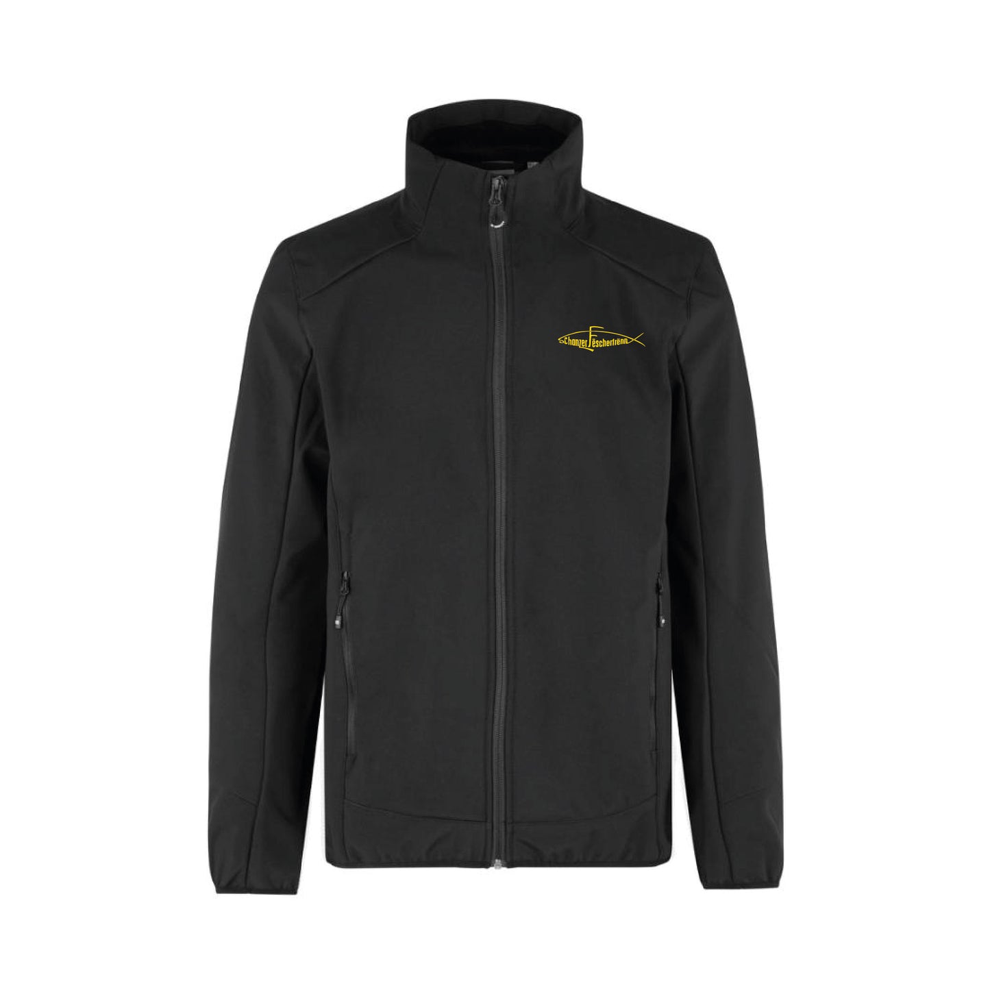 Softshell - Schanzer Fëscherfrënn (Brod-ID0854-noir)
