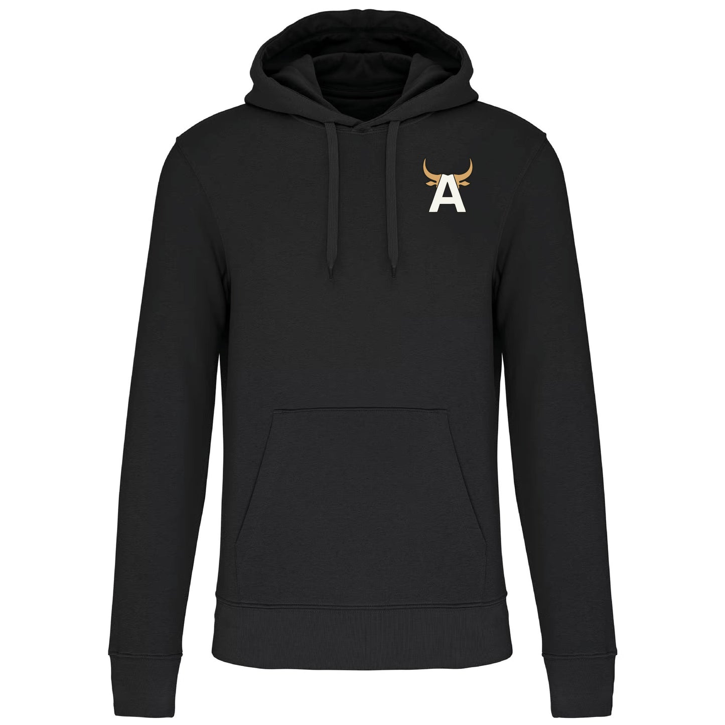 Hoodie _ Sweat avec capuche - Unisex - Aston Le Taureau (K4027-Broderie)