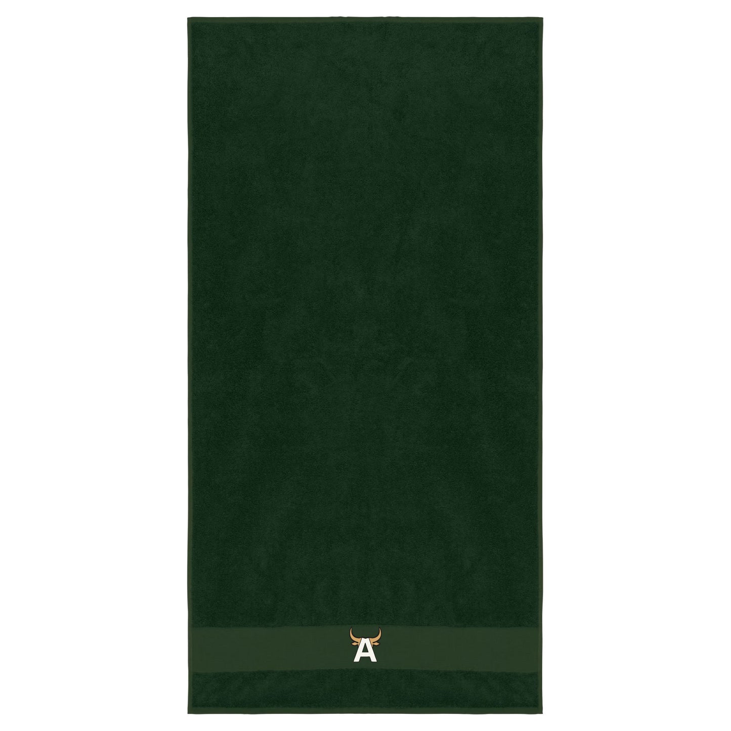Serviette de toilette 50 x 100 cm - Aston Le Taureau (K112-Broderie)