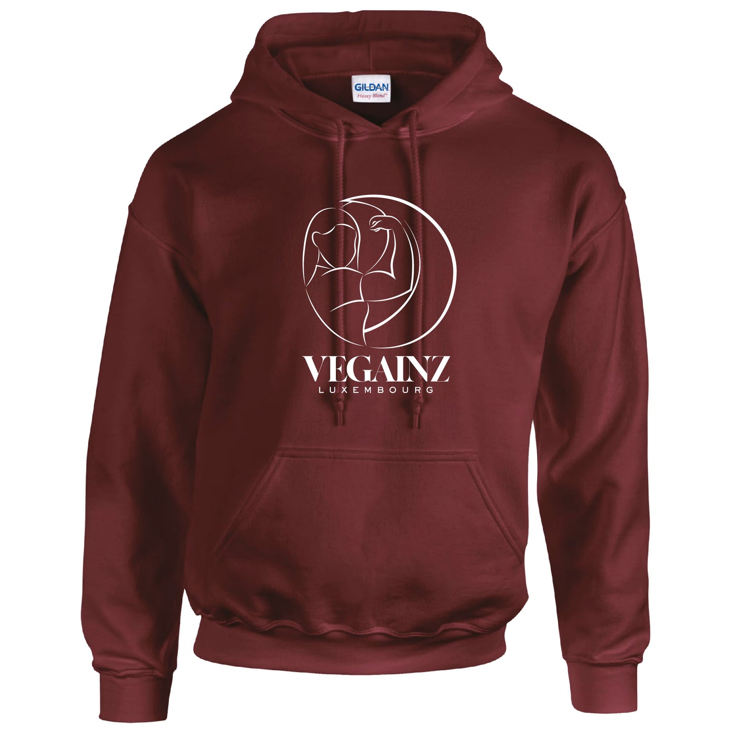 Sweat-shirt capuche heavy blend - Enfants - Vegainz (GI18500B)