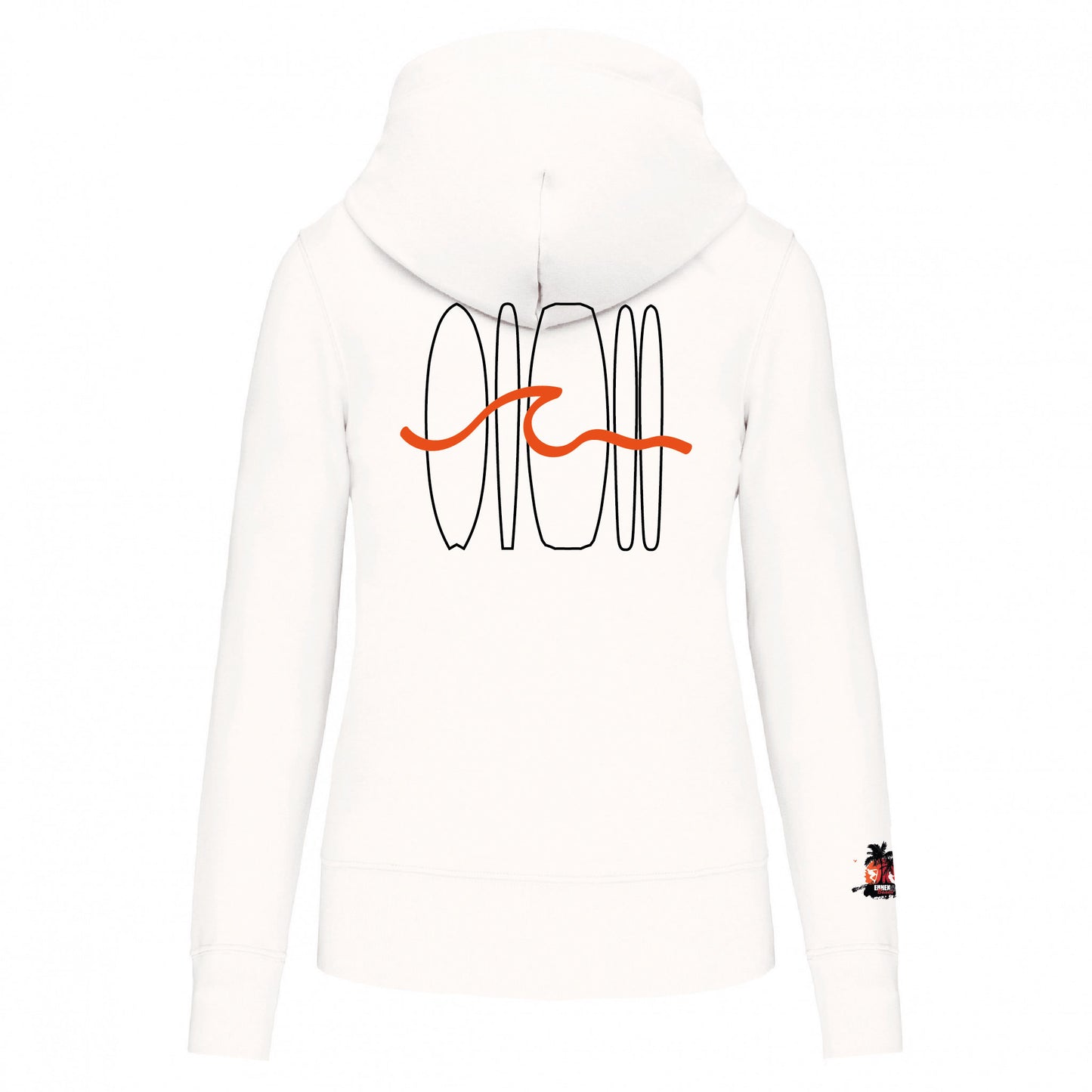 Hoodie Bio Version_2 - Femmes - Ehnen Beach (K4028)