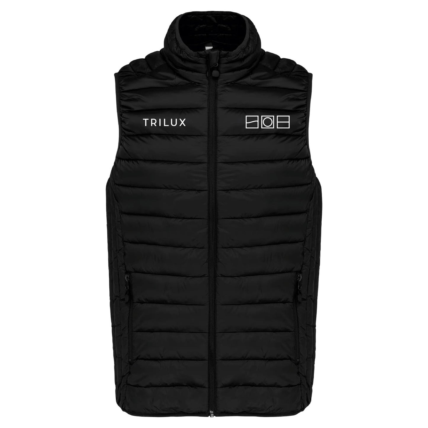 Doudoune légère sans manches - Hommes Trilux - Broderie - (K6113)