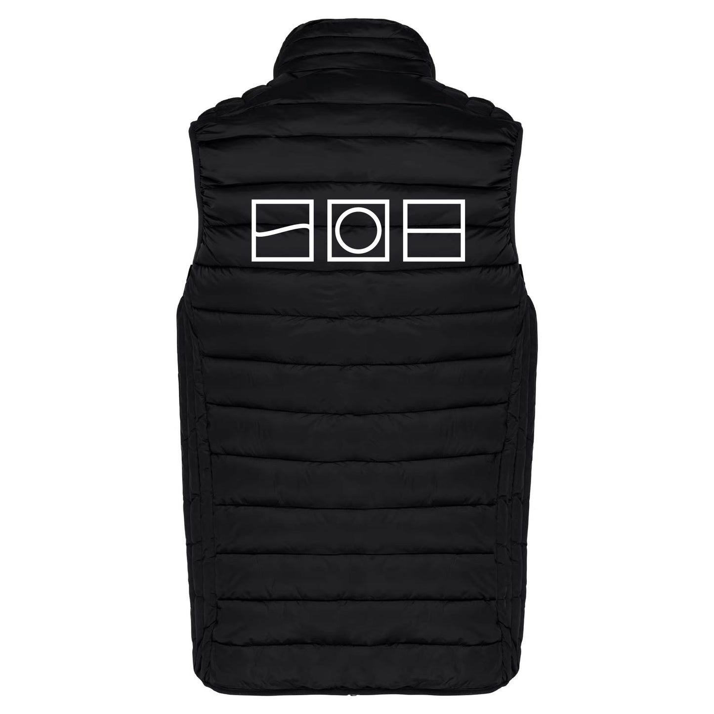 Doudoune légère sans manches - Hommes Trilux - Broderie - (K6113)