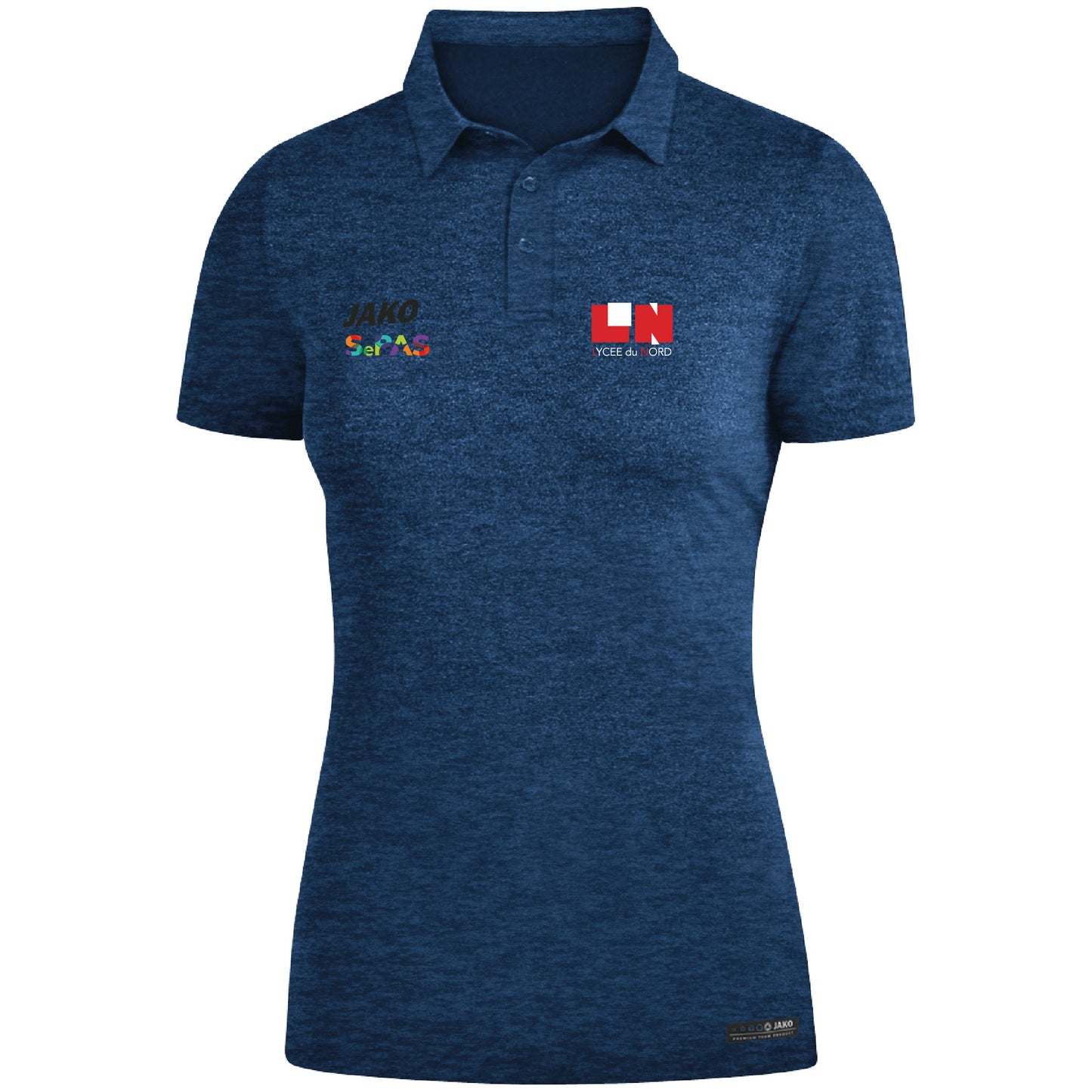 JAKO Polo Premium - Femmes - LN-SePAS (Floc - 6329)