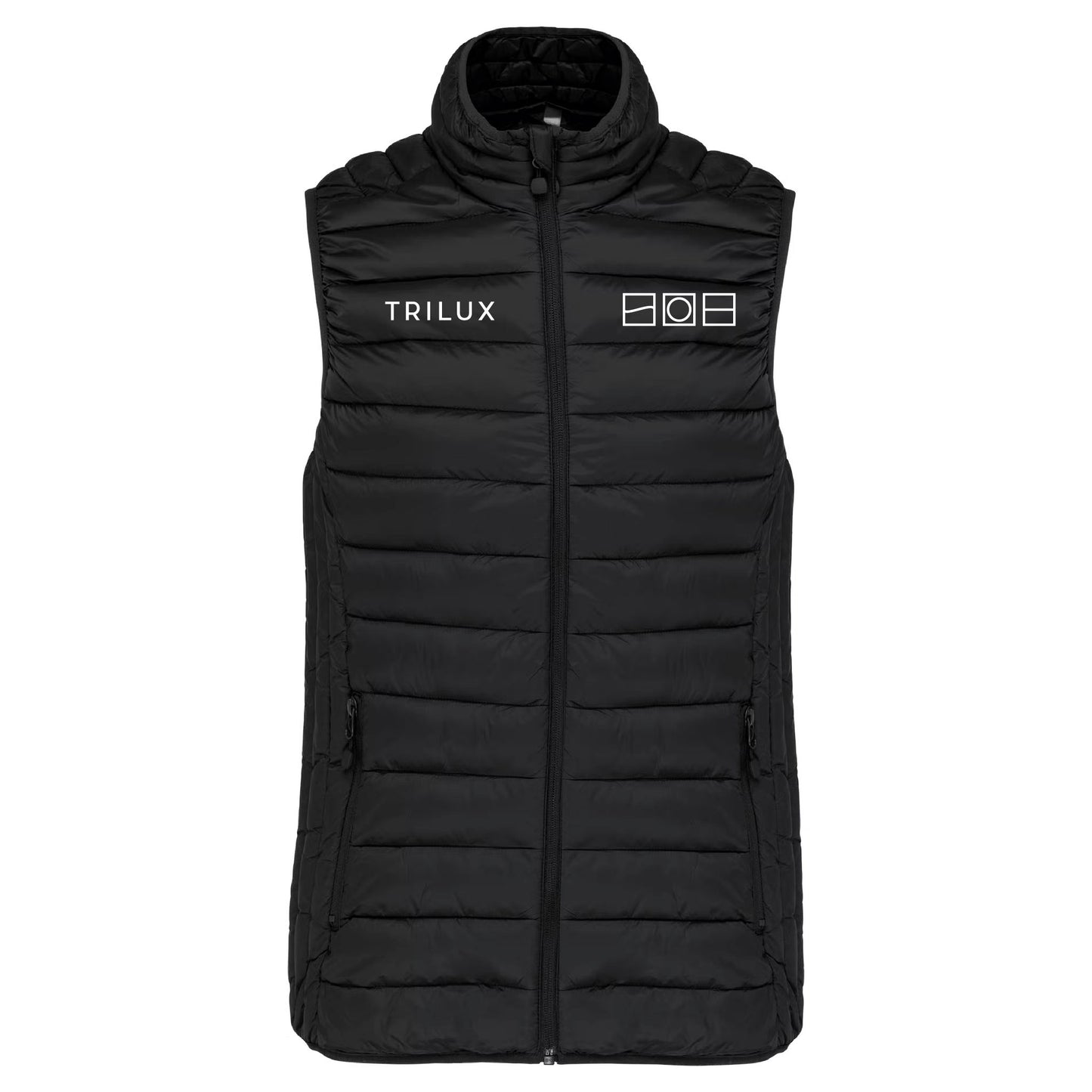 Doudoune légère sans manches - Femmes Trilux - Broderie - (K6114)