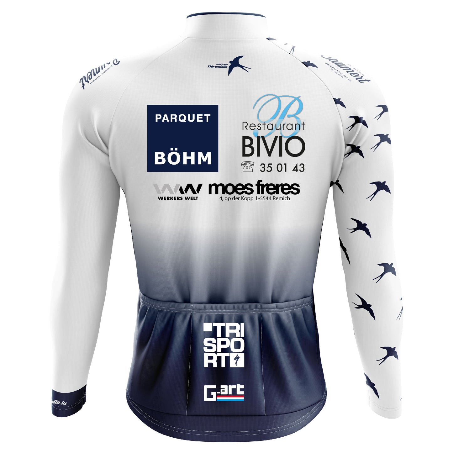 Maillot manches longues -Enfants- l'hirondelle