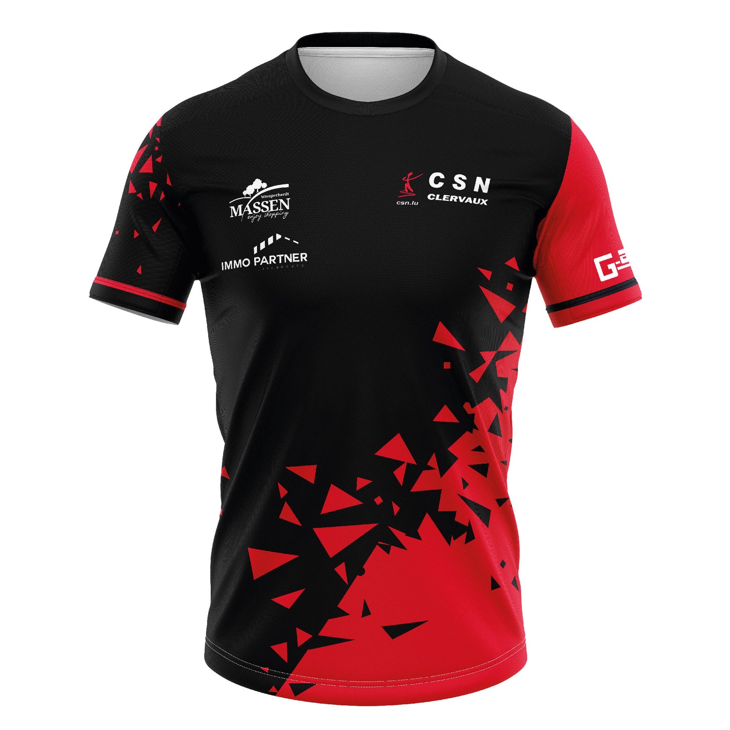 T-Shirt running manches courtes -Hommes 2827 Contado- CSN Compétition