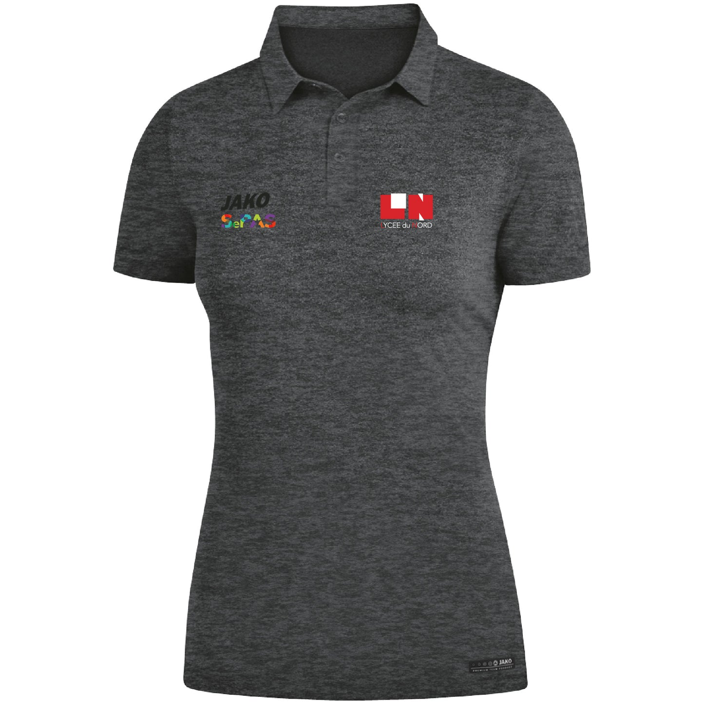 JAKO Polo Premium - Femmes - LN-SePAS (Floc - 6329)