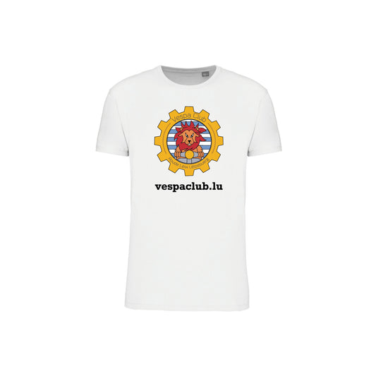 T-shirt Organic Bio -Hommes- Vespa Club - blanc (K3026iC)
