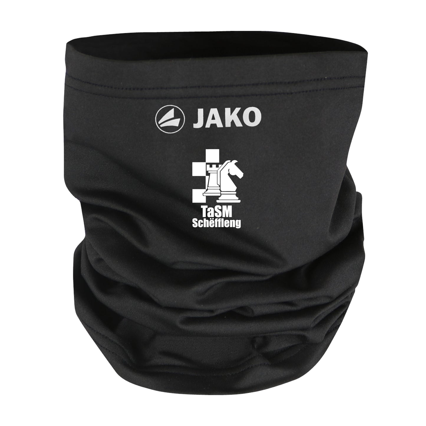 JAKO Neckwarmer Buff - TaSM Schëffleng (1294-noir)