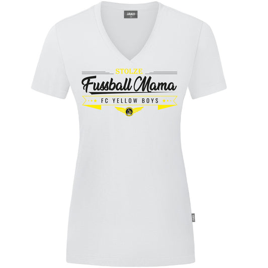 Jako T-Shirt_Fussball Mama ORGANIC - Femmes FCYB (C6120)