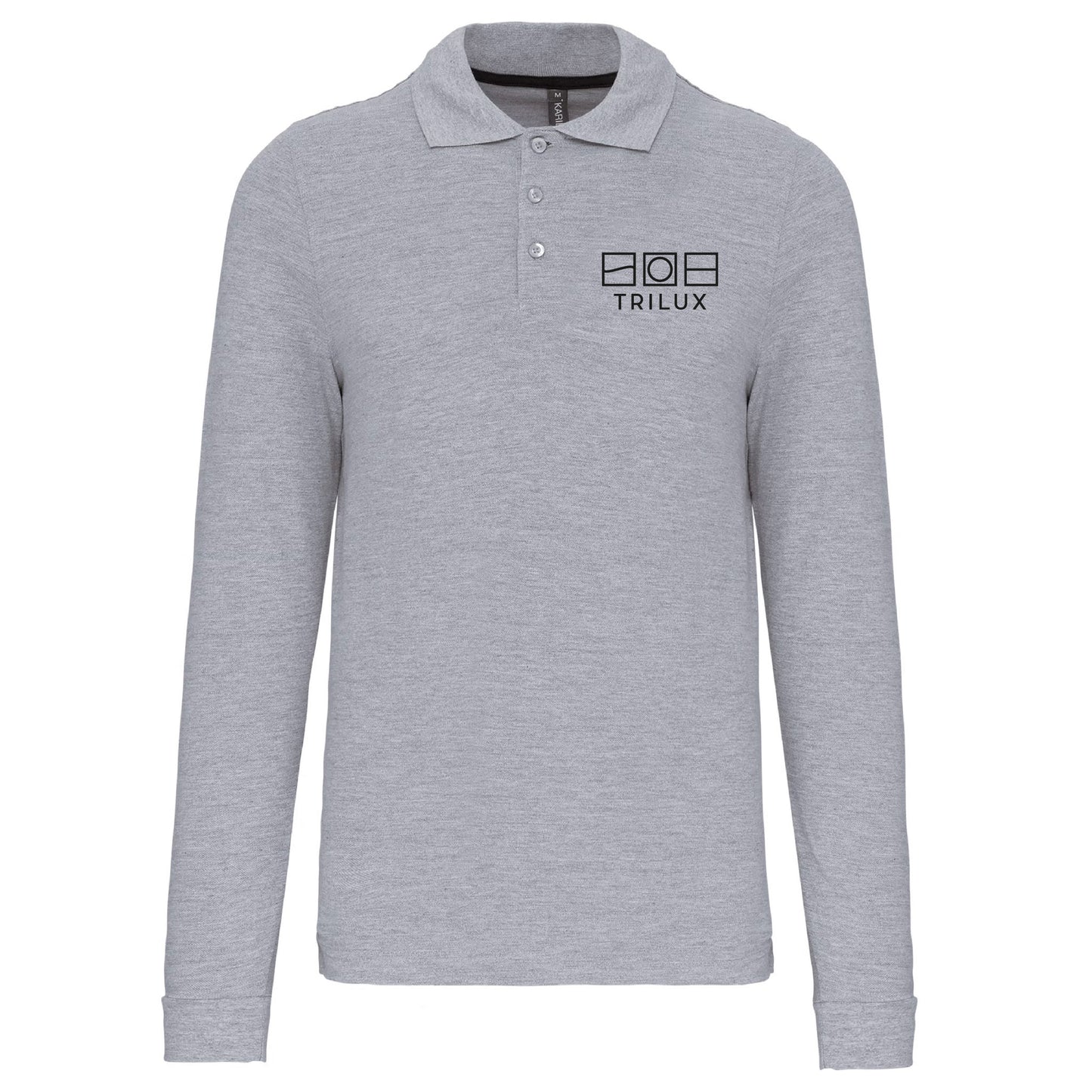 Polo piqué manches Longues - Hommes Trilux - (K243)