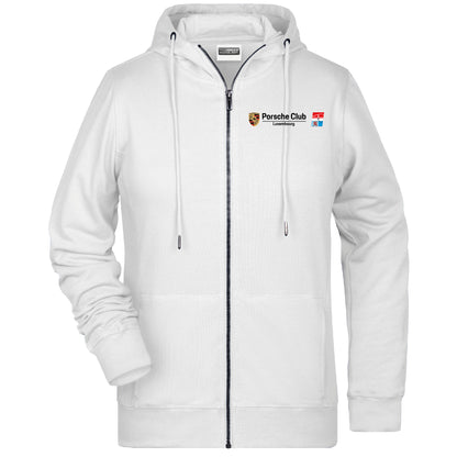 Veste à capuche - Femmes - Porsche Club (Broderie 8025-Blanc)