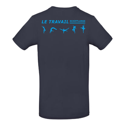 T-shirt 100% coton - Enfants - LE TRAVAIL SCHIFF. (CG189-Navy)