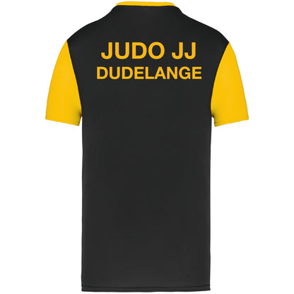 T-Shirt de sport -Enfants- Judo&Ju-Jitsu Dudelange (PA4024-noir/jaune)