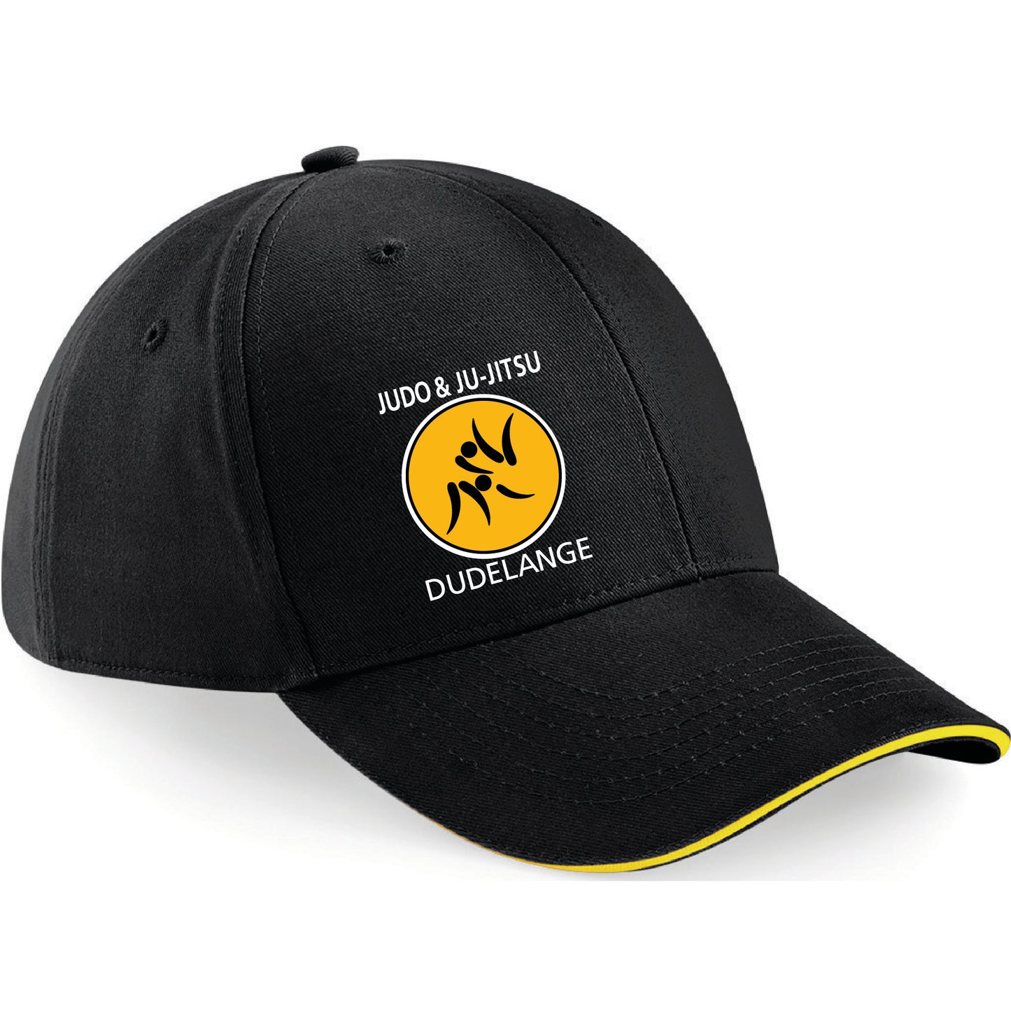 Casquettes -Judo&Ju-Jitsu Dudelange (B20-noir-Brod.)