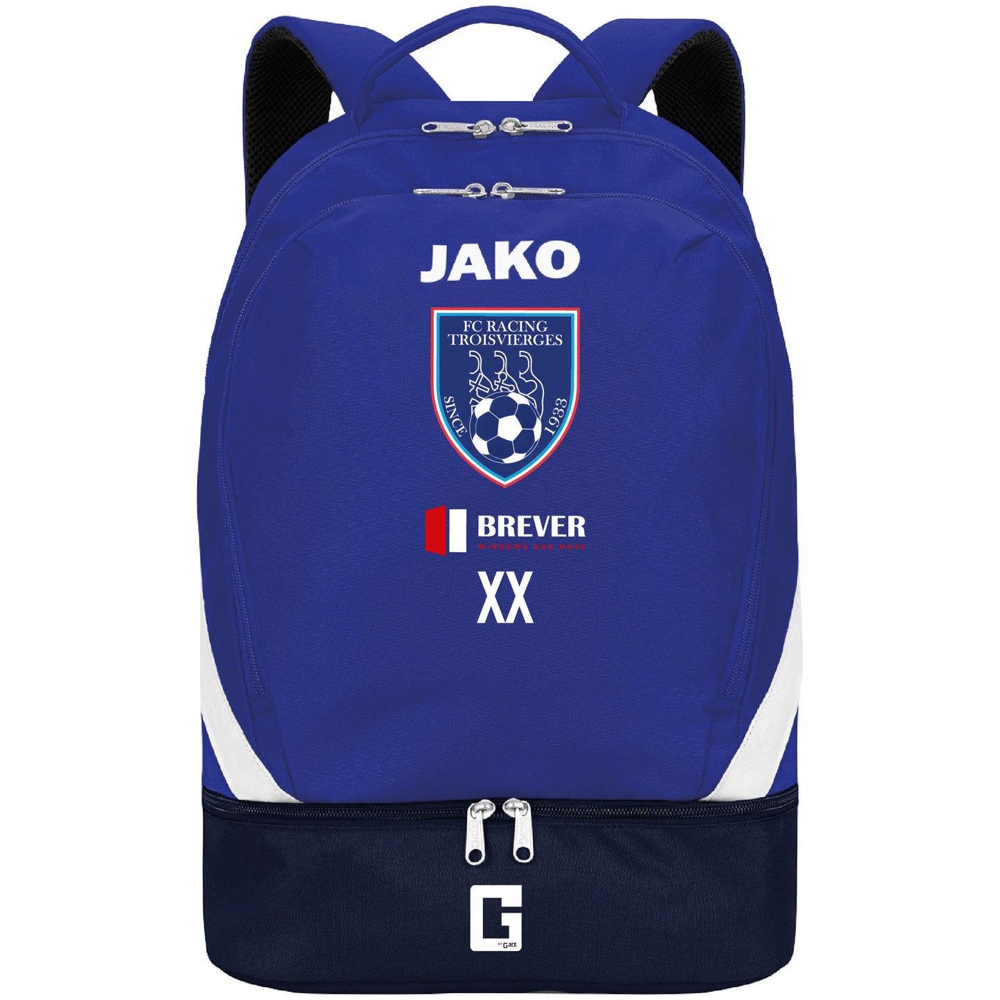 JAKO Sac à dos ICONIC - FC Racing Troisvierges (1814-403)