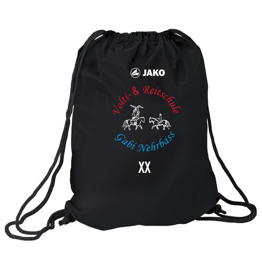 JAKO Gymbag (polyester) mit Initialien - (bedruckt-1703-08)